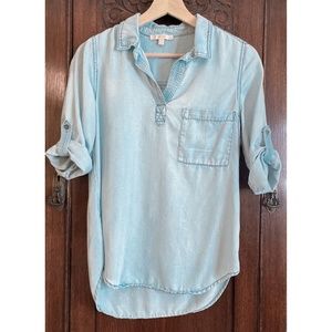 Alisson Chambray Top
